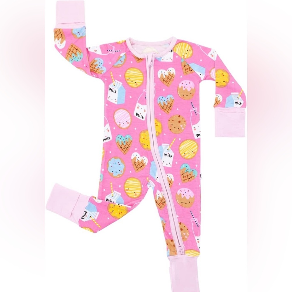 Little Sleepies - Pink Cookies and Milk, Preemie